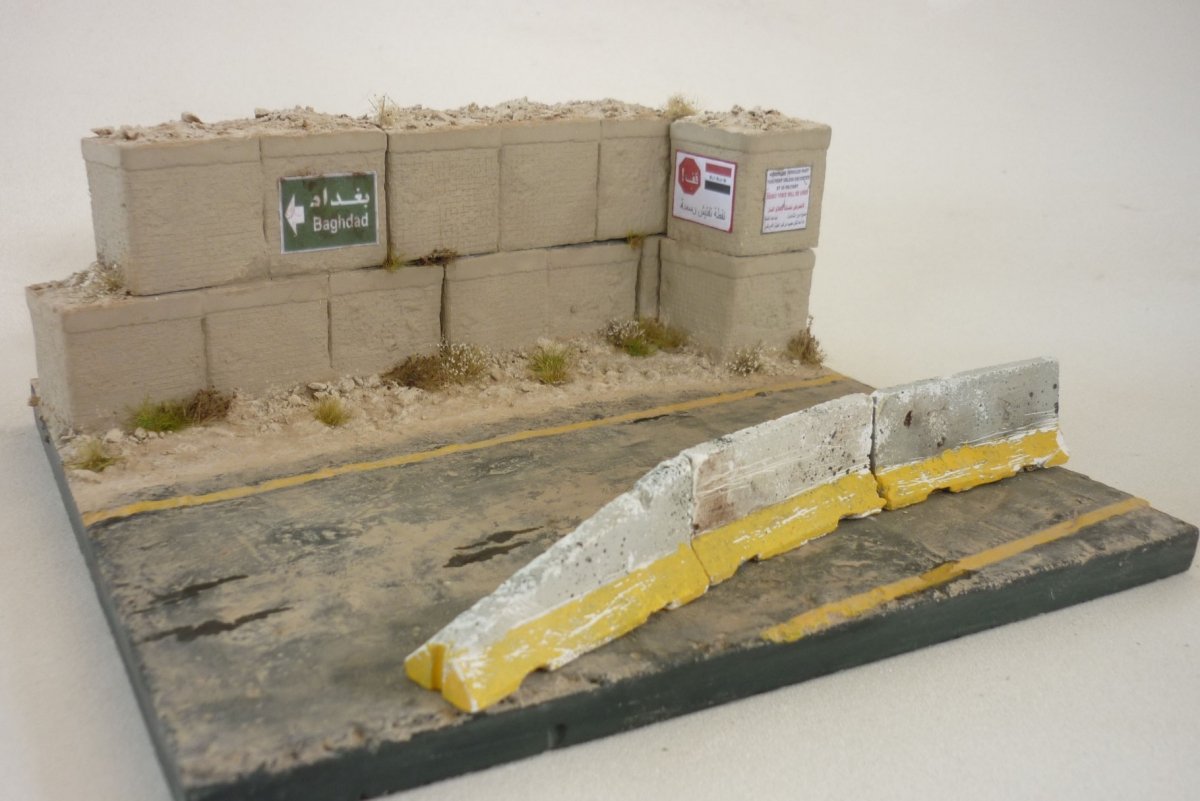RT-Diorama 35261 Diorama-Base: &amp;quot;Dessert Street&amp;quot; 1/35 – obrázek 5