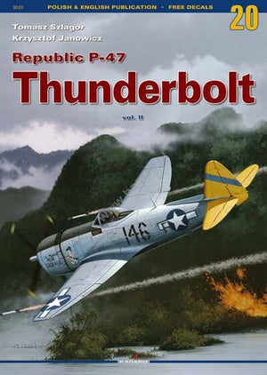 Kagero 3020 Republic P-47 Thunderbolt vol.II (no extras) ( no decal ) EN/PL