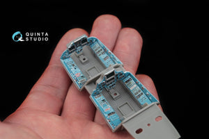 Quinta Studio QD48047 Su-30MKK 3D-Printed &amp;amp; colored Interior on decal paper (for HobbyBoss kit) 1/48 – immagine 7