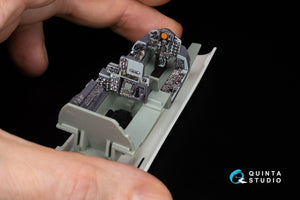 Quinta Studio QDS+48485 F-4B Phantom II 3D-Printed &amp;amp; colored Interior on decal paper (Academy) (Small version) (with 3D-printed resin parts) 1/48 – obrázek 14