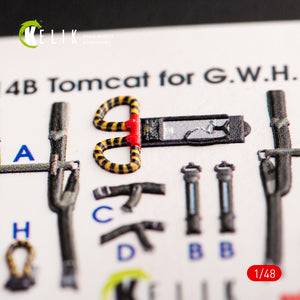 KELIK K48066 F-14B TOMCAT INTERIOR 3D DECALS FOR GWH KIT 1/48 – image 7