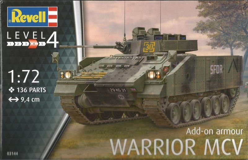 Revell 03144 Warrior MCV with add-on armor 1/72