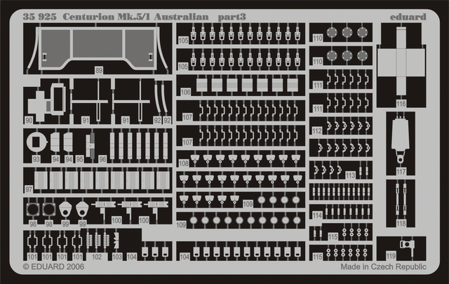 Eduard 35925 Centurion Mk.5/1 Australian 1/35 (AFV CLUB) – immagine 2