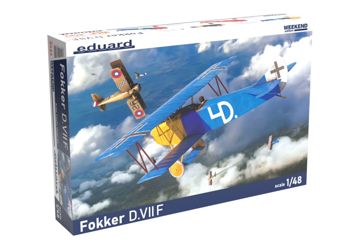 Eduard 8483 Fokker D. VIIF 1/48