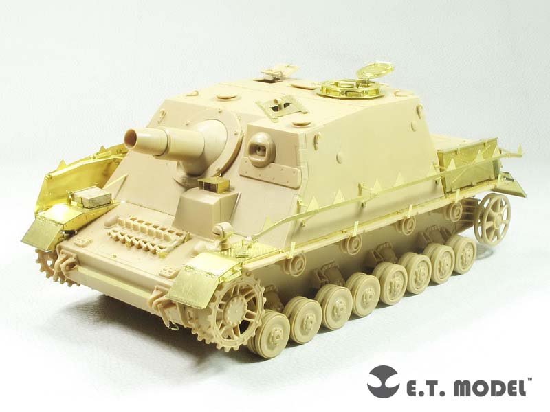 ET Model E35-265 WWII German Stu.Pz.IV&amp;quot;Brummbar&amp;quot; Schurzens（Late Production) Tamiya 35353 1/35 – image 2