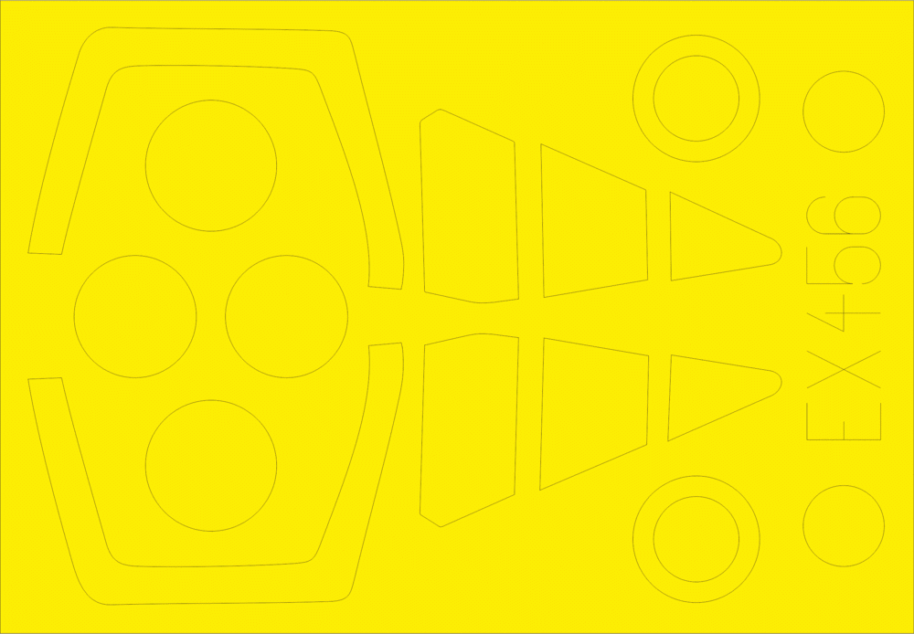 Eduard EX456 F-106A TRUMPETER 1/48