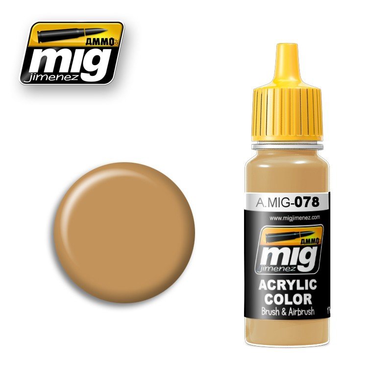 AMMO of Mig Jimenez 0078 Ocher Earth