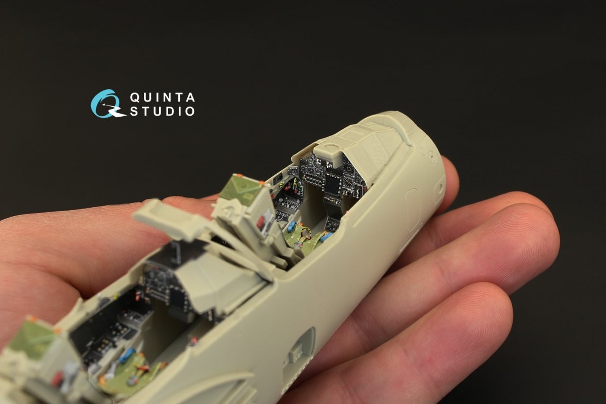 Quinta Studio QD32013 Mirage 2000N 3D-Printed &amp;amp; colored Interior on decal paper (for Kitty Hawk kit) 1/32 – obrázek 8
