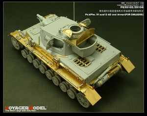 Voyager Model PE35102 Pz.KPfw. IV Ausf D For DRAGON 6265 1/35 – Bild 5
