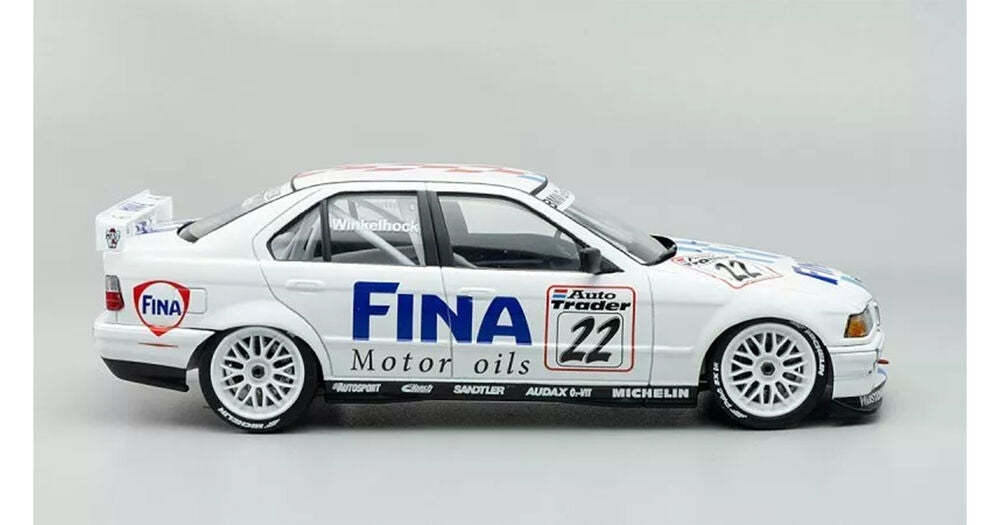 Beemax 24045 BMW 320i BTCC Brands Hatch 1996 Winner 1/24 – image 4