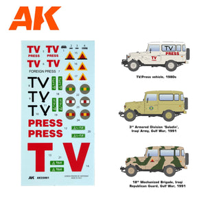 AK Interactive AK35001 FJ43 SUV AVEC TOIT RIGIDE 1/35 – image 3