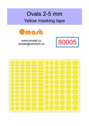 Omask X8002 Universal set 2 - yellow mask (80003, 80004, 80005, 80006, 80009) – image 5