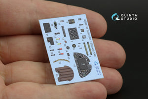 Quinta Studio QD48133 Spitfire Mk.I 3D-Printed &amp;amp; colored Interior on decal paper (Eduard) 1/48 – obrázek 9