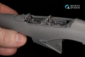 Quinta Studio QDS-48387 F-4E early with slatted wing 3D-Printed &amp;amp; colored Interior on decal paper (Meng) (Small version) 1/48 – image 13
