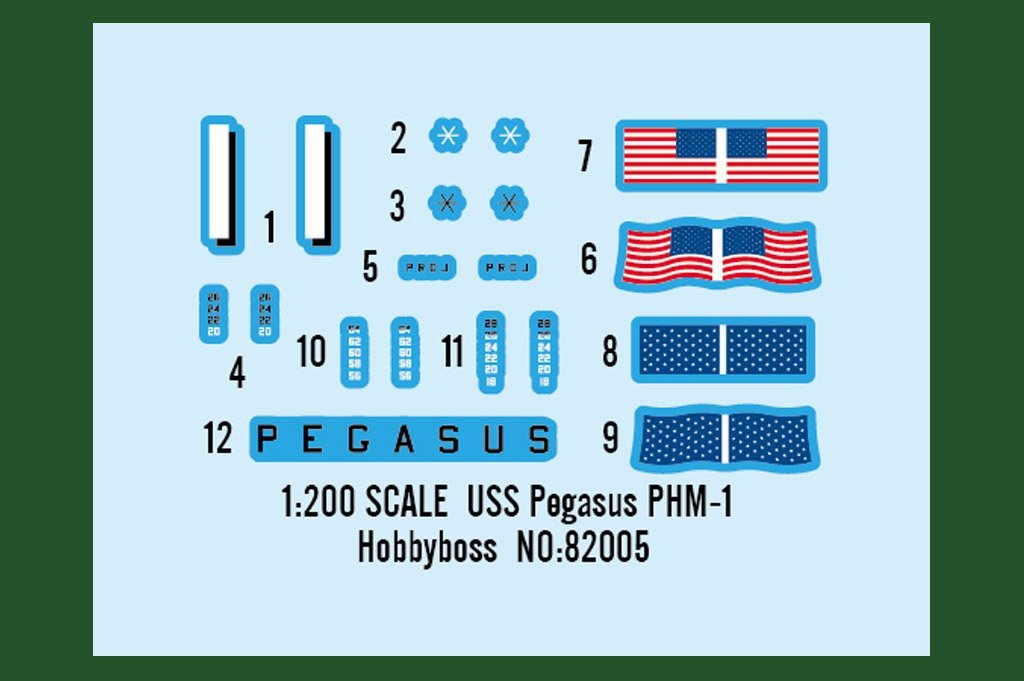 Hobby Boss 82005 USS Pegasus PHM 1 1/200 – Bild 2
