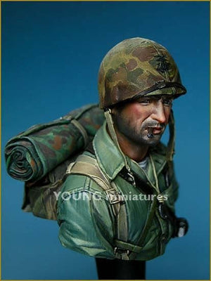Young Miniatures YM1813 SUSMC IWOJIMA 1945 1/10 – obrázek 2