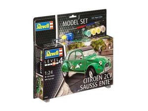 Revell 67053 Citroen 2CV Sauss Ente Model Set 1/24 – immagine 2