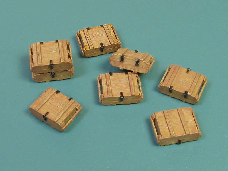 Eureka XXL E-035 Modern Russian Ammo Crates Type I for 7.62mm Ammo (for AK-47 Kalashnikov) 1/35 – image 2