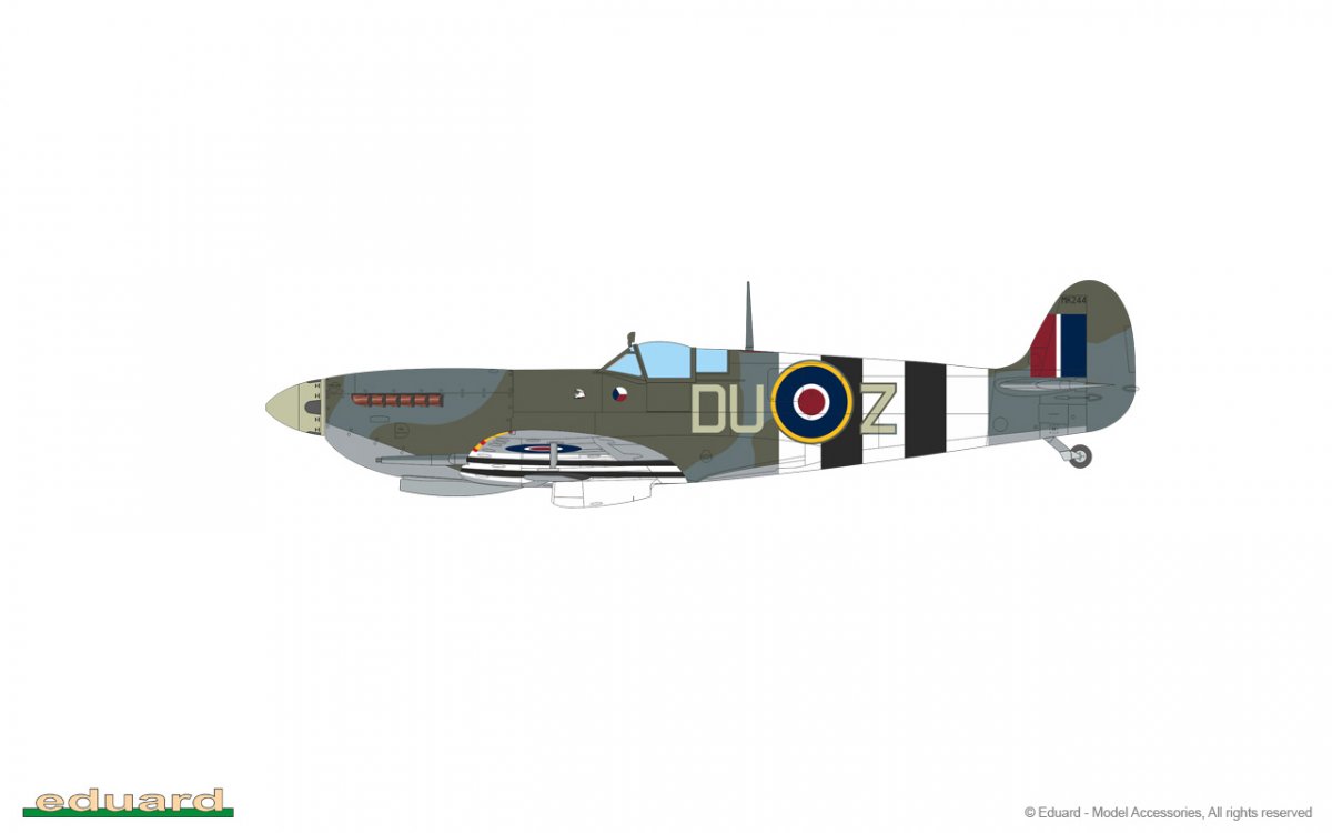Eduard 7466 Spitfire Mk. IXc 1/72 – imagen 12