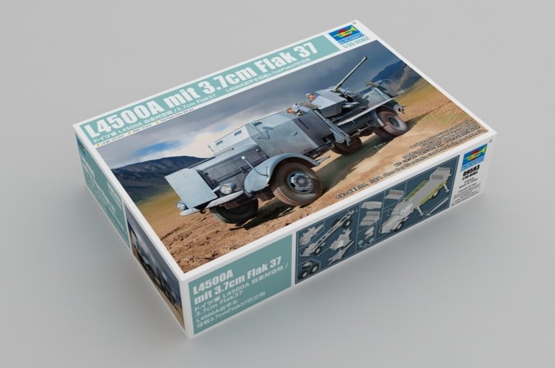 Trumpeter 09593 L4500A mit 3.7cm Flak 37 1/35 – Bild 2