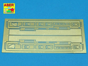 Aber 48005 Fenders for german anti-tank self propelled gun Stug.III, Ausf.B and tank PzKpfw III, Ausf.L (1/48)