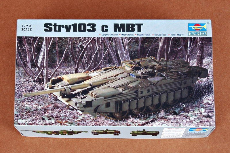 Trumpeter 07220 Strv103 c MBT 1/72 – imagen 2