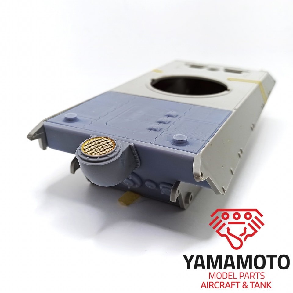 Yamamoto YMP3514 Gas Turbine GT101 for kit E-50/E-75 1/35 – Bild 2