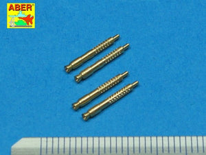 Aber A32011 Set of 4 barrel tips for German 13 mm MG 131 aircraft machine gun 1/32 – image 2