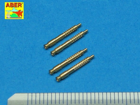 Aber A32011 Set of 4 barrel tips for German 13 mm MG 131 aircraft machine gun 1/32 – image 2