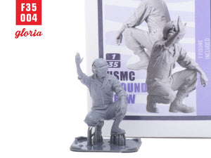 Gloria F35004 USMC Ground Crew Type 4 3D Printed Figures 1/35 – image 4