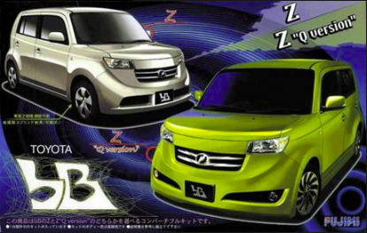 Fujimi 036762 Toyota New bB Z "Q Ver"/ Z Ver 1/24