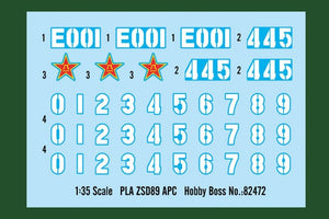 Hobby Boss 82472 PLA ZSD89 APC 1/35 – Bild 2
