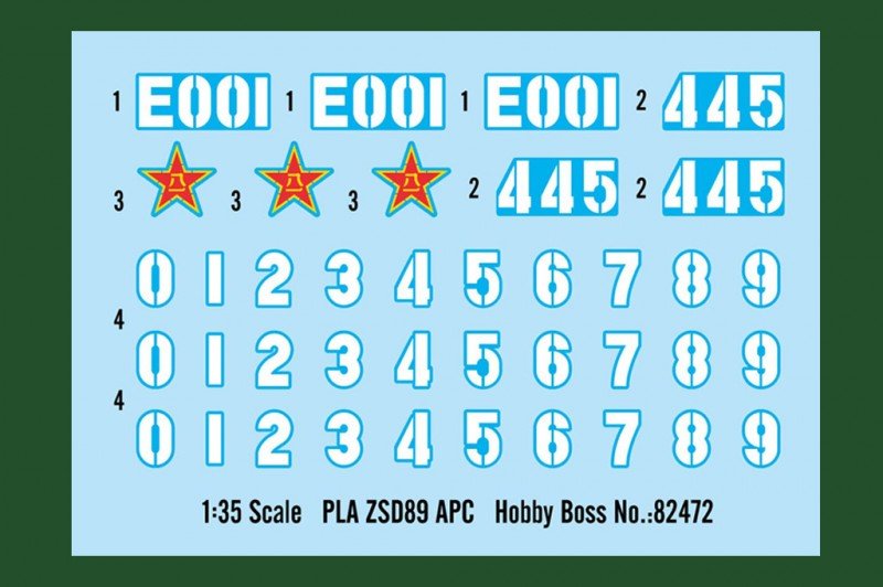 Hobby Boss 82472 PLA ZSD89 APC 1/35 – Bild 2