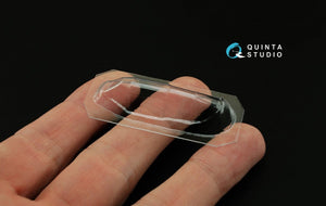 Quinta Studio QC48066 La-5FN vacuformed clear canopy, 1 pcs, (for Zvezda kit) 1/48 – imagen 2