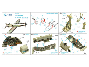 Quinta Studio QD32165 Do 335A-0 3D-Printed &amp;amp; colored Interior on decal paper (Zoukei-mura) 1/32 – Bild 2