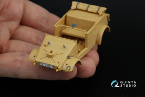 Quinta Studio QD+48546 Kubelwagen Type 82 3D-Printed &amp;amp; colored Interior on decal paper (Tamiya) (with 3D-printed resin parts) 1/48 – image 15