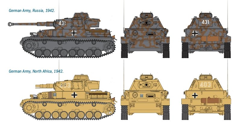 Italeri 7514 SD. KFZ. 161 VPs. KPFW. IV AUSF.F1/F2 (1/72) – Bild 2