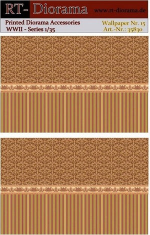 RT-Diorama 35830 Printed Accessories: Wallpaper No.15 1/35