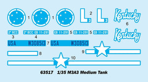 I Love Kit 63517 M3A3 Medium Tank 1/35 – obrázek 4