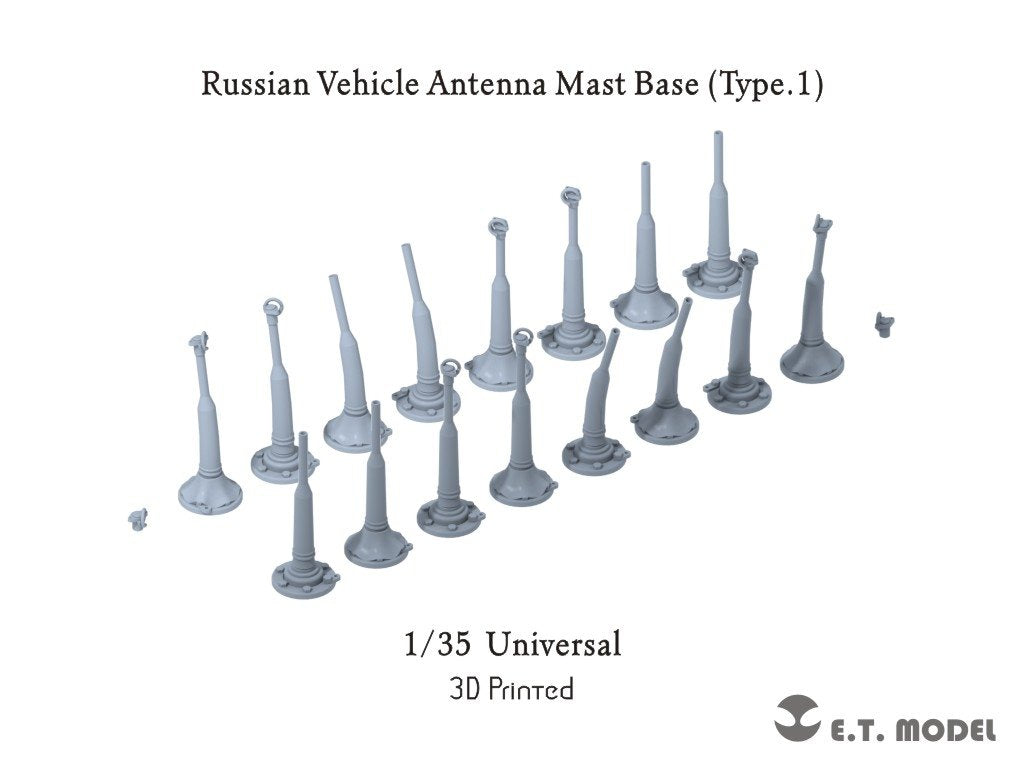 ET Model P35-227 Russian Vehicle Antenna Mast Base(Type.1) ( 3D Print ) 1/35