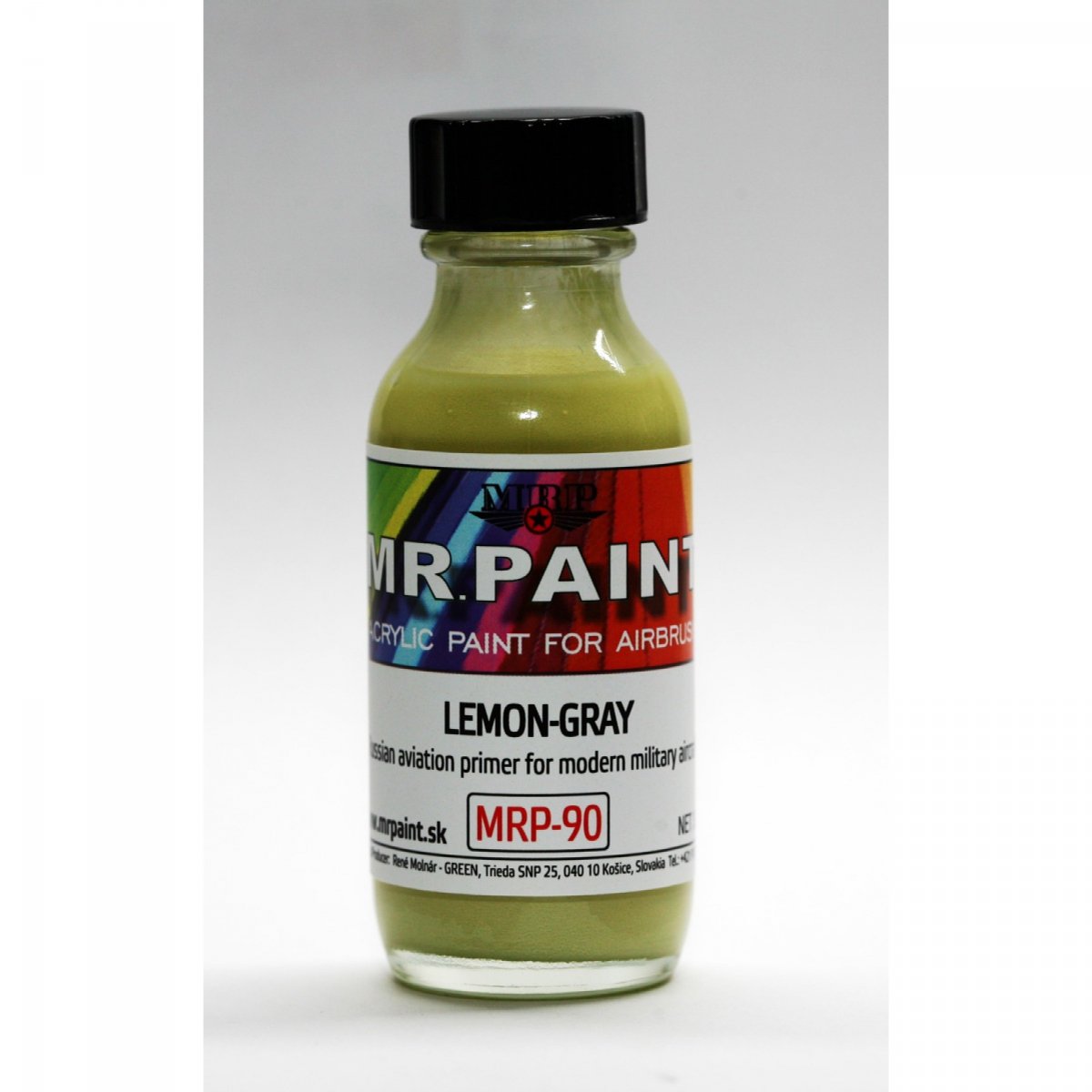 MR. Paint MRP-090 LEMON-GRAY Russian aircraft primer 30ml – image 2