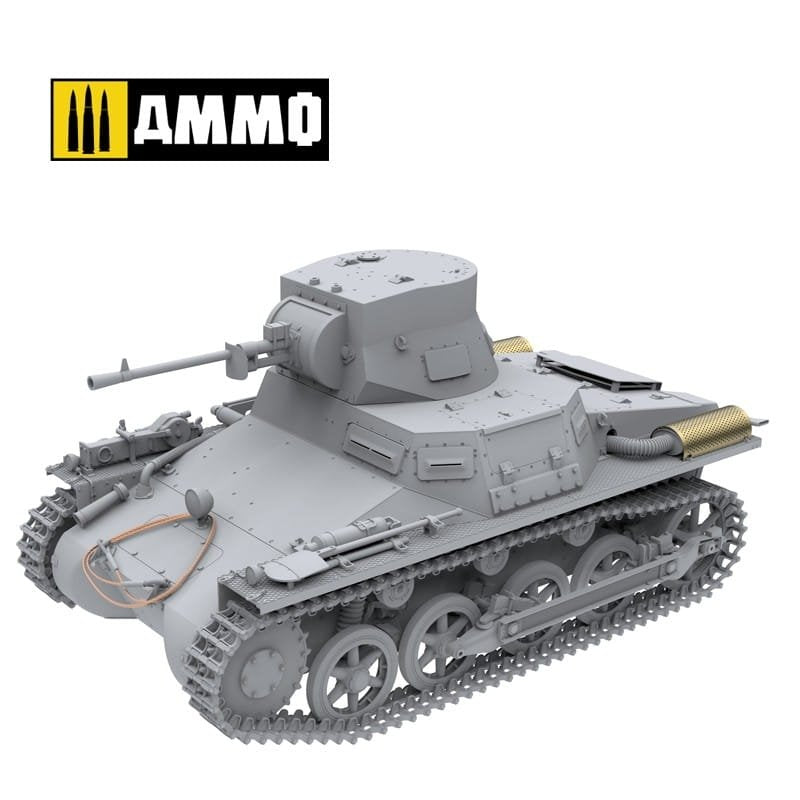 Ammo of Mig 8503 Panzer I Ausf. A Breda Spanish Civil War light tank destroyer 1/16 – Bild 5