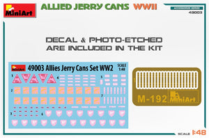 MiniArt 49003 ALLIED JERRY CANS WW2 1/48 – obrázek 3