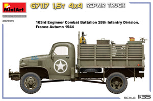 MiniArt 35494 G7117 1.5T 4x4 Repair Truck 1/35 – image 6