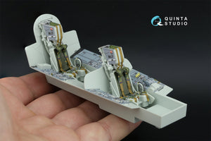 Quinta Studio QD+32261 Tornado ECR German 3D-Printed &amp; coloured Interior on decal paper (Revell) (with 3D-printed resin parts) 1/32