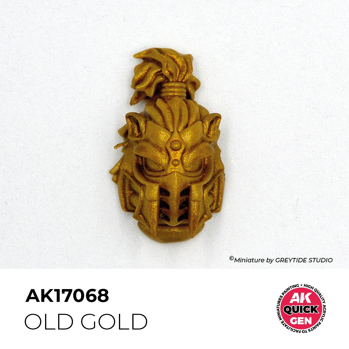 AK Interactive AK17068 OLD GOLD – QUICK GEN COLOR 18ml