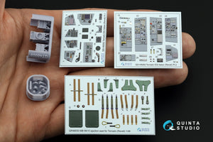 Quinta Studio QD+48262 Tornado IDS Italian 3D-Printed &amp;amp; colored Interior on decal paper (Revell) (with 3D-printed resin parts) 1/48 – Bild 5