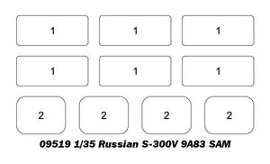 Trumpeter 09518 Russian S-300V 9A82 SAM 1/35 – image 3