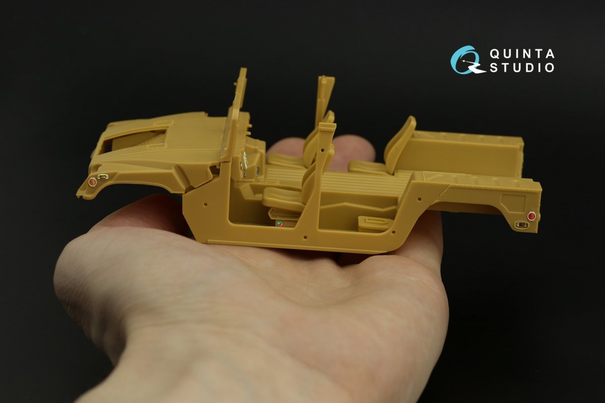 Quinta Studio QD35043 HUMVEE Family 3D-Printed &amp;amp; colored Interior on decal paper (Bronco) 1/35 – Bild 7