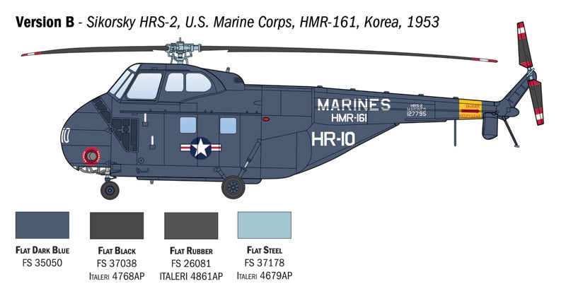 Italeri 1476 HO4S-3 / HAS.7 / H-19 1/72 – obrázek 4